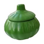 Bal Kabağı Saklama Kabı - Şekerlik - Sunumluk - Açık Yeşil