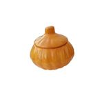 Bal Kabağı Saklama Kabı - Şekerlik - Sunumluk - Turuncu
