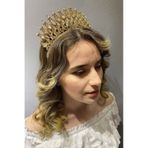 Bal Rengi Henna Model Gelin Kına Tacı