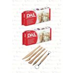 BAL SANAT Das 500 Gr. 2'li Seramik Kili Modelaj Set