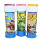 Bal10 Dünyası 3 Adet Star Bubbles Mini Köpük Baloncuk