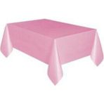 Bal10 Dünyası Pembe Renk 120X180 cm Doğum Günü Plastik Masa Örtüsü