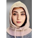 Balaclava Fitilli Triko Örgü Bere Başlık
