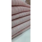 Baladı Home Ev Tekstil Home Collection Çizgili Koltuk Örtüsü Süngerli Kaymaz Çekyat Kadife Ölçüm ( 160 x 200 cm ) Alt Üst Kapatıyor - 160 x 200 cm - Gül Pembe