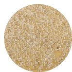 Bala&Fillic Şeffaf Renk 4 mm Tohum Boncuklar Yaklaşık 1200 adet/100 Gram, Bileklik ve Kolye Yapımı için 6/0 Cam El İşi Boncukları (Şeffaf)
