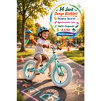 Balance 14 Jant Denge Bisikleti Pedalsız Hafif Çocuk Bisikleti 3-5 Yaş Ayarlanabilir Sele