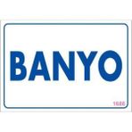 Balance Life Banyo Uyarı Levhası 17,5X25 KOD:1688 - Tek Ebat - 1 Adet