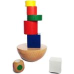 (Balancing Oyunu) = Ahşap Çekiç Topu Çekiç Kutusu Çocuklar Eğlenceli Hamster Oynarken Oyun Oyuncak Erken