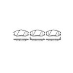 BALATA FREN ON-(HYUNDAI: STAREX 03>08 / SANYONG ACTYON SPORT) MGA-55228