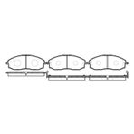 Balata Fren On- Hyundaı Starex 97/02 Wva 23536 MGA-55227