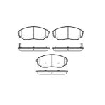 BALATA FREN ON-(KIA: SORENTO 02>10 ) MGA-55379