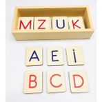 Balatoyz Montessori Türkçe-İngilizce Harfler Alfabe Büyük Harfler