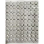 Balban Ticaret 3 Adet 33 x 33 x 1,5 cm Ortopedik Plastik Yer Karosu, Geçkili Paspas, Islak Zemin Izgarası, Gri