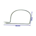 Balçık Kare Mini Midi Fırın Rezistansı Mide Tipi 6.5 mm 220VOLT 650WATT