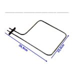 Balçık Üniversal Kare Mini Fırını Boru Rezistansı 6.5mm 220VOLT 1000WATT