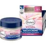 Balea Anti Falten Nachtcreme Vital, 50 ml Kırışıkl Karşıtı Gece Kremi Vita-Elastin ve Argan Yağı ile