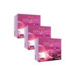 Balen 3 Kutu Collagen Tip 1,2,3 Kolajen L-ornitin, Hyaluronik Asit Ve Vitamin C Içeren 30 Saşe 12100 Mg