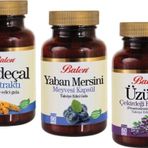 BALEN Antioksidan 3lü Zerdeçal, Yaban Mersini Ve Üzüm Çekirdeği Kapsül