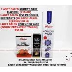 Balen Ballı Kudret Narı+sıvı Propolis Ekstraktı+çörekotu Yağı 250