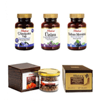 Balen Çörek Otu Yağı 80 Kapsül + Üzüm Çekirdeği Ekstraktı 60 Kapsül + Yaban Mersini 90 Kapsül + Reishi Mantarı 200 Tablet + Kırmızı Kore Ginseng 120 Tablet
