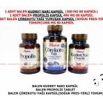 Balen Çörekotu Yağı Kapsül+propolis Kapsül+kudret Narı Kapsül