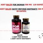Balen For Woman(Bayan)+ Balen Hayıt Meyvesi Ekstraktı