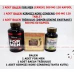 Balen Formen(Erkek)+tribulus Terrestris+kırmızı Kore Gınseng