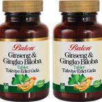 Balen Ginseng & Ginkgo Biloba Tablet Takviye Edici Gıda X 2 Adet
