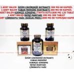 Balen Gınseng+çörekotu +üzüm Çekirdeği+yaban Mersin+reishi Mantar