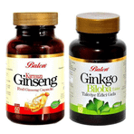 Balen Kırmızı Ginseng 300 mg 60 Kapsül + Ginkgo Biloba 600 mg 60 Tablet