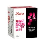 Balen Kırmızı Ginseng - Bal - Polen - Arı Sütü Karışımı 230 Gr
