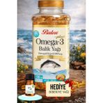 Balen Omega 3 Balık Yağı Yumuşak Kapsül 1380 Mg 100 Adet Takviye Edici Gıda + HEDİYE BİBERİYE YAĞI