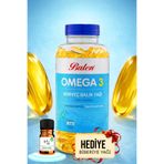 Balen Omega 3 Norveç Balık Yağı Trigliserid Form Yumuşak Kapsül 1380 Mg 100 Adet + HEDİYE BİBERİYE YAĞI