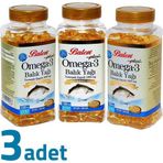 Balen Plus+ Omega-3 Balık Yağı Yumuşak Kapsül 200 Kapsül x 1380mg x 3 Kutu