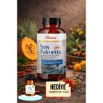Balen Saw Palmetto Plus Cüce Palmiye Çin Çinkosu Vitamin D3 Kapsül 685 Mg 80 Kapsül + HEDİYE BİBERİYE YAĞI