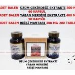Balen Üzüm Çekirdeği+yaban Mersini+reishi Mantarı (Ganoderma)