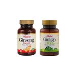 Balen Zindelik Ve Enerji Seti Kırmızı Ginseng Kapsül + Ginkgo Biloba Tablet