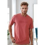 Balenbi Erkek Enjeksiyon Baskılı Regular Fit Penye Tişört 1002 - Nar Çiçeği - XL