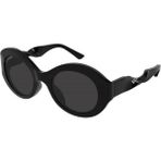 BALENCIAGA 0208S 001 53 Kadın Güneş Gözlüğü - Siyah
