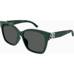 Balenciaga Balencıaga 0102Sa 014 57 Güneş Gözlüğü - Siyah -Siyah
