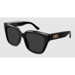 Balenciaga BB0237SA 001 Güneş Gözlüğü - Siyah