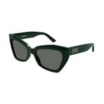 Balenciaga BB0271S 004 56 Yeşil Kadın Güneş Gözlüğü