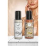 Balera Vücut Losyonu Simli Işıltılı Uzun Süre Kalıcı Koku Nemlendiricili 125 ml Bronze & White