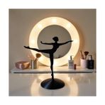 Balerin Takı Standı Siyah – Minimalist Küpe, Yüzük ve Kolye Düzenleyici | 3D Baskı Çevre Dostu Pla Takı Organizeri | 19 cm Yükseklik - Option-1