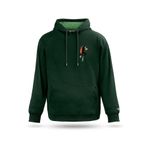 Balık Adam Kapşonlu Sweatshirt, Nefti yeşil, S