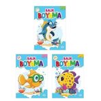 Balık Boyama Seti (3 Kitap Takım)