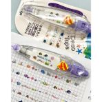 Balık Desenli Süsleme Bandı/Tipeks/Tipex/Şerit Daksil/Düzeltme Bandı/Şerit Düzeltici