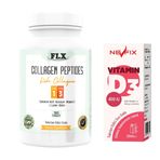 Balık Kolajeni Tip 1 Tip 3 Fish Collagen 180 Tablet NEVFİX D3
