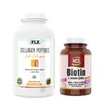 Balık Kollajeni Tip 1-3 Collagen 300 Tablet+Biotin 60 Tablet
