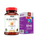 Balık Kollajeni Tip 1-3 Collagen 60 Tablet+Vitamin D3 K2 20 ml